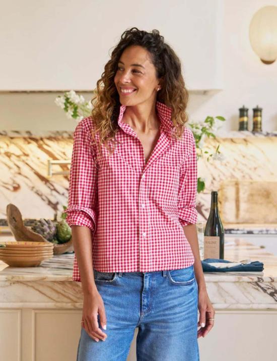  프랭크 앤 에일린 셔츠 프랭크 & 엘린 실비오 언턱블 버튼업 셔츠 - FRANK & EILEEN