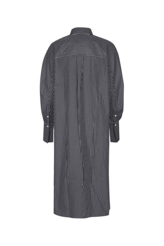 25FW 토템 셔츠 253WRD0201FB0436 046 BLACK WHITE - TOTEME