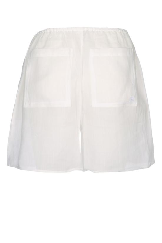 25FW 토템 숏팬츠 253WRB0321FB0434 047 WHITE - TOTEME