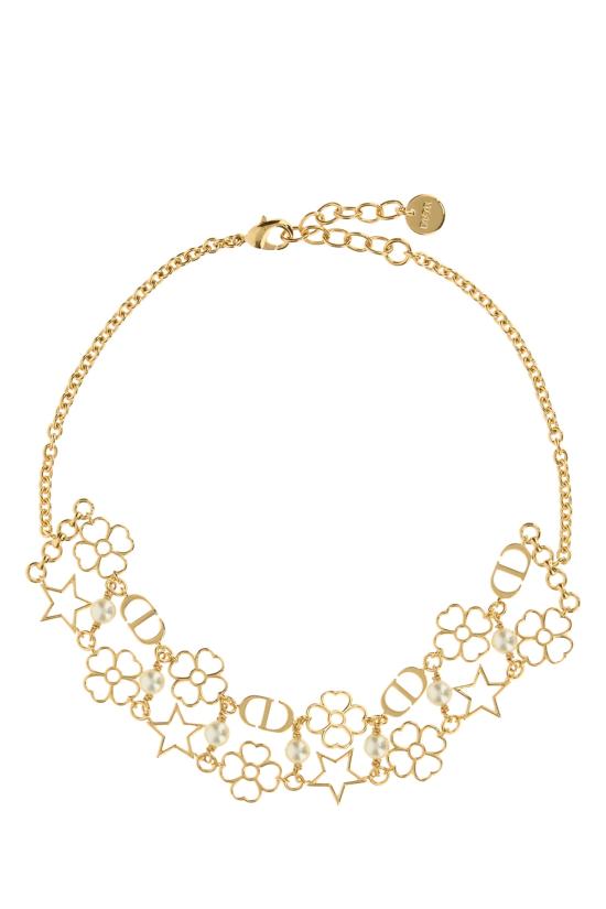 25FW 디올 목걸이/팬던트 N3469WOMRS 301 GOLDWHITE