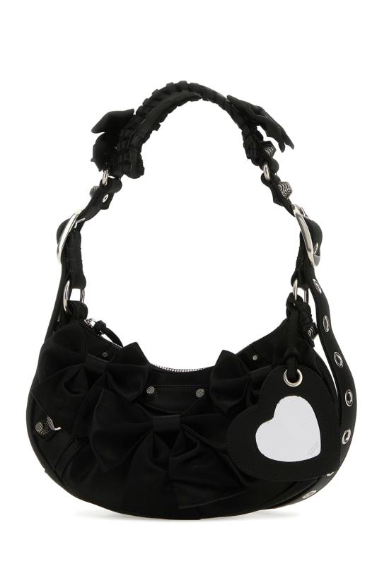 25FW 발렌시아가 LE CAGOLE 르 카골 XS 숄더백 6713092AAWD 1000 Black - BALENCIAGA