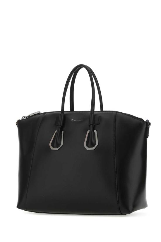 26SS 지방시 안티고나 스포츠 스몰 가죽 토트 백 BB50MZB1HT 001 Black - GIVENCHY