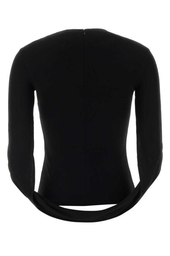 26SS 알렉산더 왕 스웨터 1CC1261201 001 Black - ALEXANDER WANG