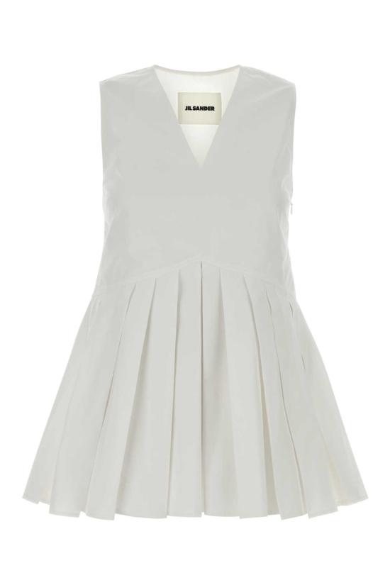 26SS 질샌더 스웨터 J01NC0178J45001 100 White