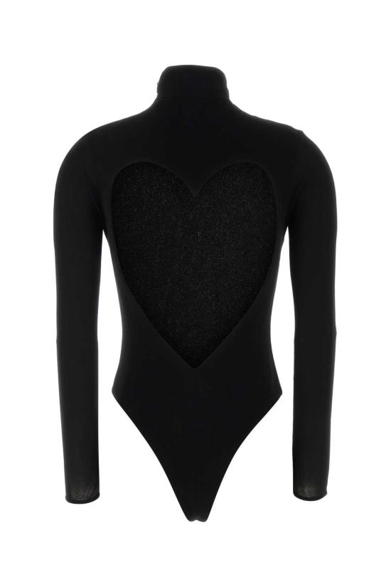 25FW 알라이아 스웨터 AA9B0400J070B 995 Black - ALAIA