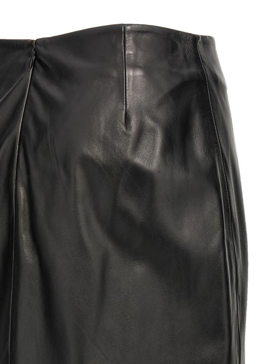 25SS 루루 드 세종 미디 스커트 EKARE BLACK - LOULOU DE SAISON