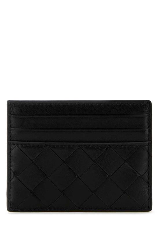26SS 보테가베네타 인트레치아토 크레딧 카드 케이스 796324VCPP3 8425 Black