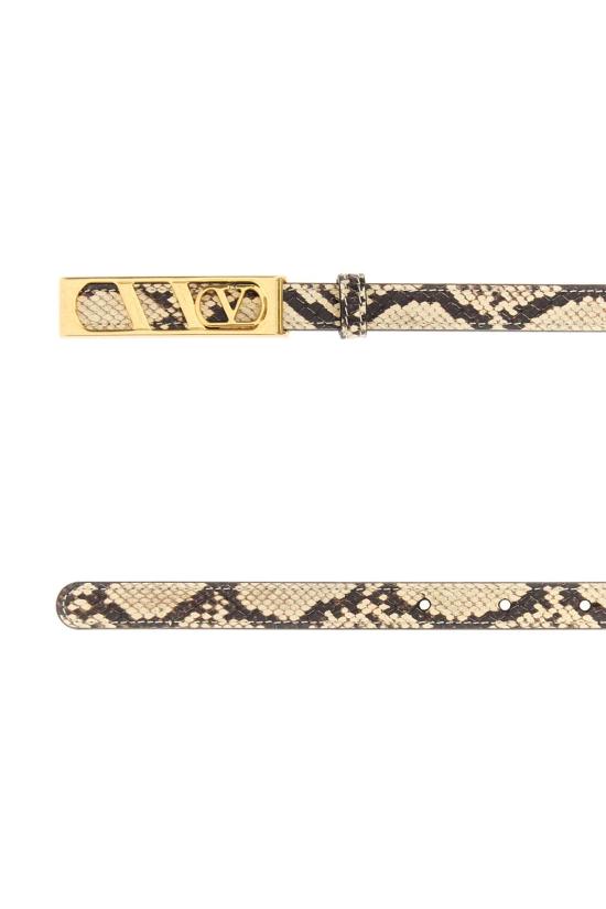 25FW 발렌티노 가라바니 슬림 벨트 7W0T0SU1CJQ DN1 Animal Print - VALENTINO GARAVANI