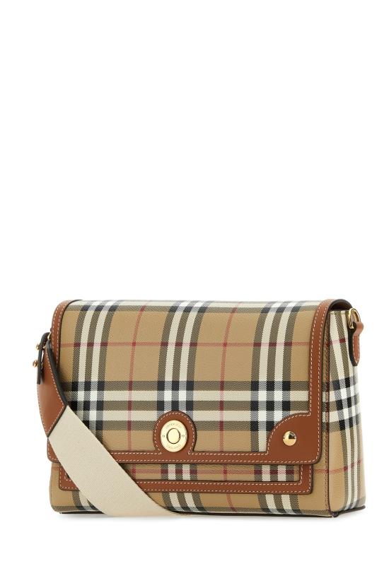 26SS 버버리 노트 체크 크로스백 8066226 A9534 BRIARBROWN - BURBERRY