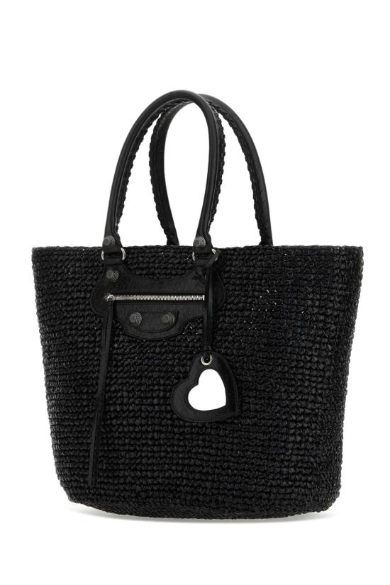 25FW 발렌시아가 르 카골 파니에 토트백 7861892AA19 1000 Black - BALENCIAGA