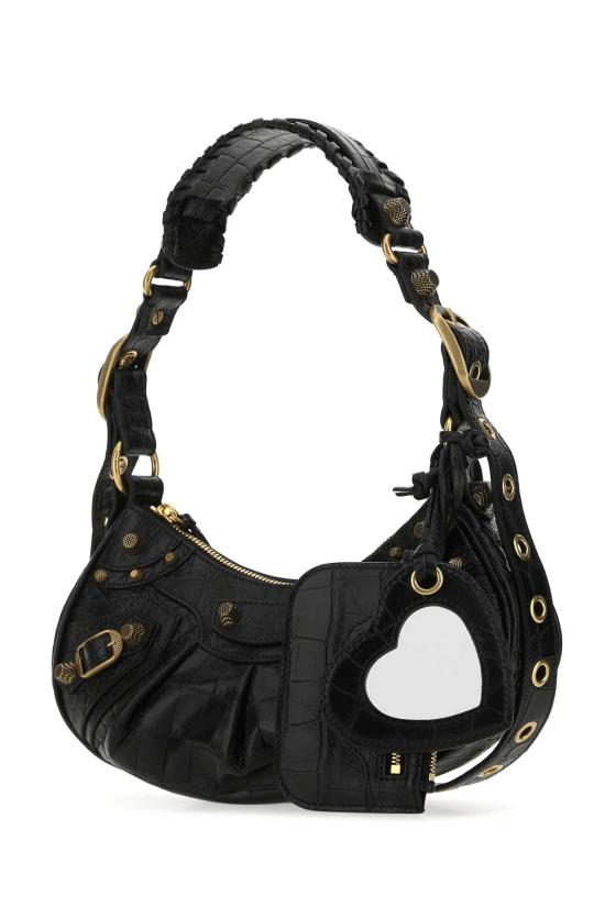 25FW 발렌시아가 LE CAGOLE 르 카골 XS 숄더백 67130923EBM 1000 Black - BALENCIAGA