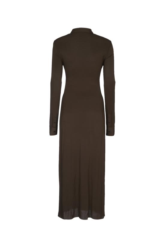 25FW 알라이아 롱 원피스 AA9R2740J050B 643 OLIVE - ALAIA