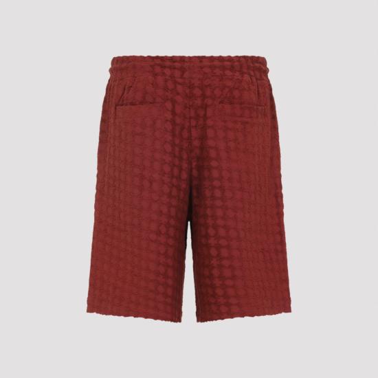 26SS 아미리 숏팬츠 AMBMSO1042 590 TERRACOTTA RED - AMIRI