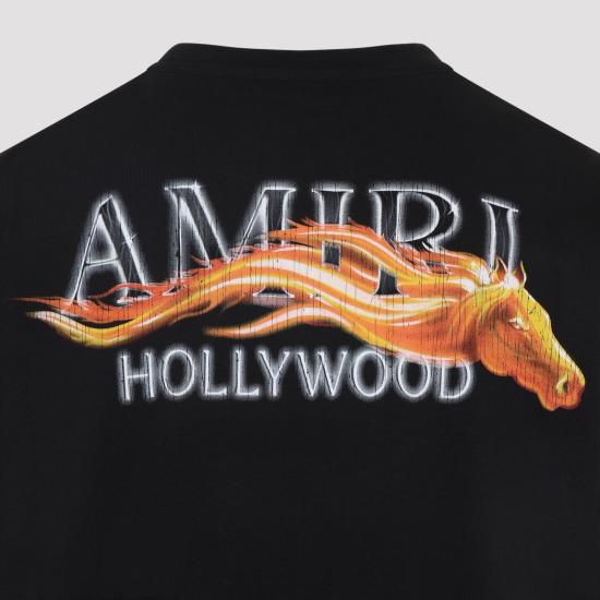 26SS 아미리 폴로 티셔츠 AMTOJR1050 BLACK - AMIRI