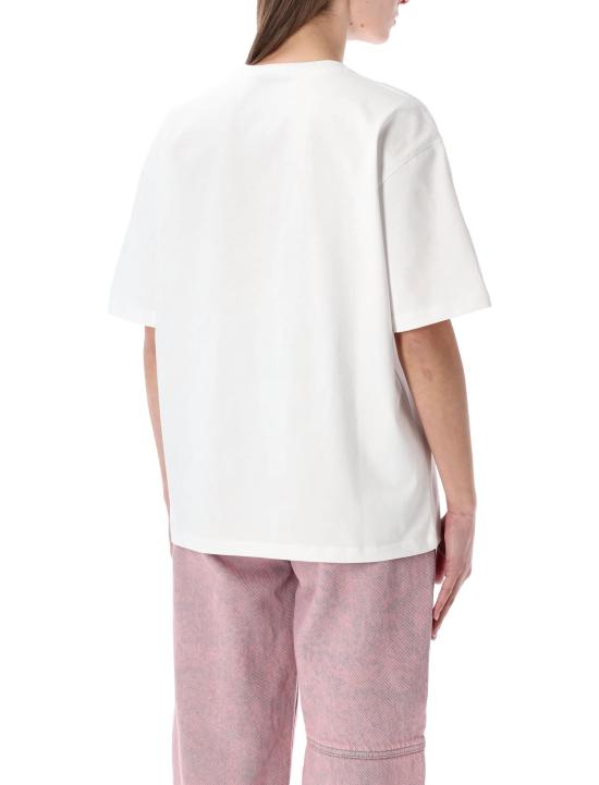 26SS 가니 반팔 티셔츠 A105006011038 151 BIRGHT WHITE - GANNI