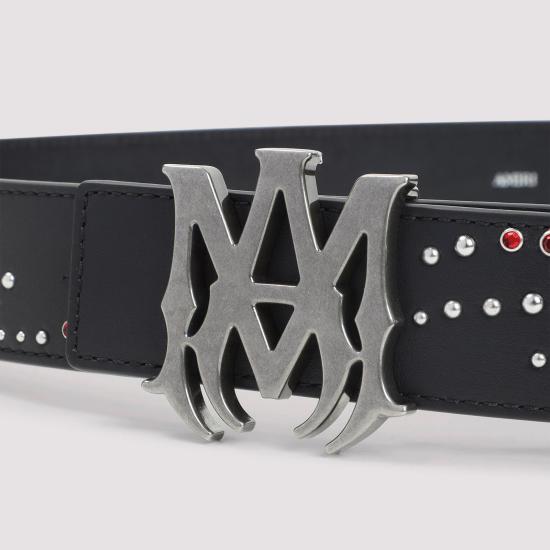 26SS 아미리 가죽 벨트 AMHABE1002 BLACK - AMIRI