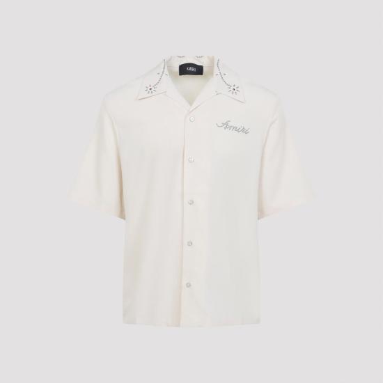 26SS 아미리 반팔 셔츠 AMTOSH1013 IVORY NUDE NEUTRALS - AMIRI