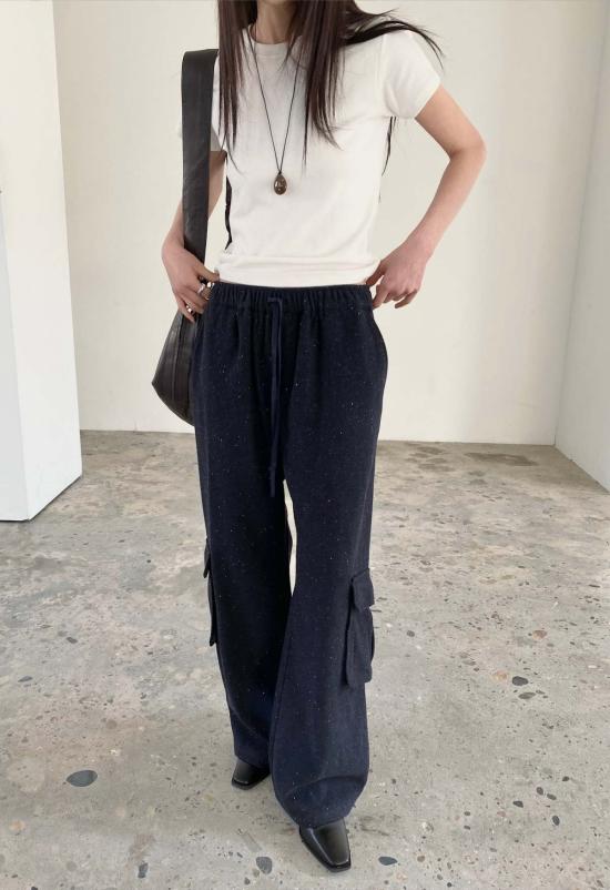  더 엔케이씨 스토어 스트레이트 팬츠 Nkc Store Yuko 카고 스웨트팬츠 - The NKC Store