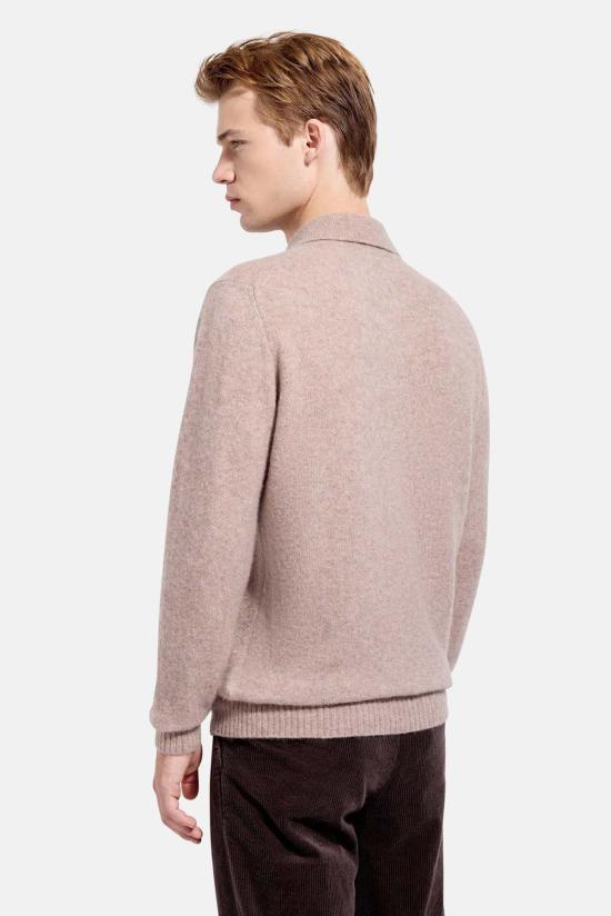  필리포 드 로렌티스 스웨터 필리포 데 로렌티스 캐시미어 실크 긴팔 폴로 - FILIPPO DE LAURENTIIS