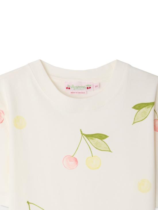 26SS [키즈] 봉쁘앙 티셔츠 S06GTSK00001K 102 WHITE - BONPOINT