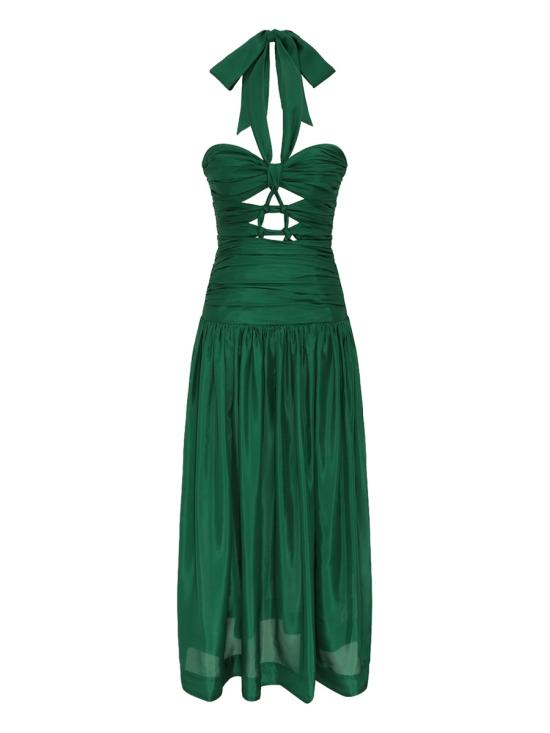 26SS 짐머만 롱 원피스 6181DRS263 EME GREEN - ZIMMERMANN