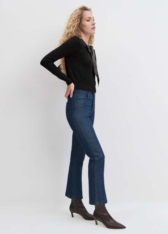  페이보릿 도우터 가디건 페이버릿 도터 더 테이크 어 보우 카디건 블랙 - FAVORITE DAUGHTER