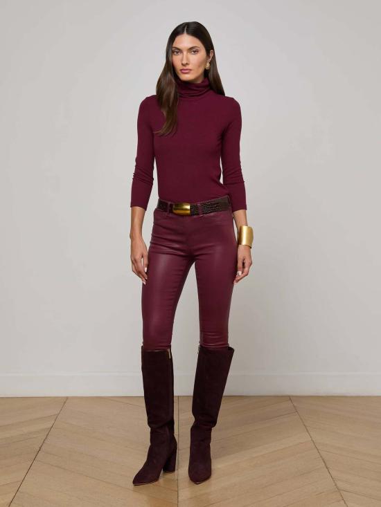  라장스 터틀넥 아자  탑 - L'AGENCE