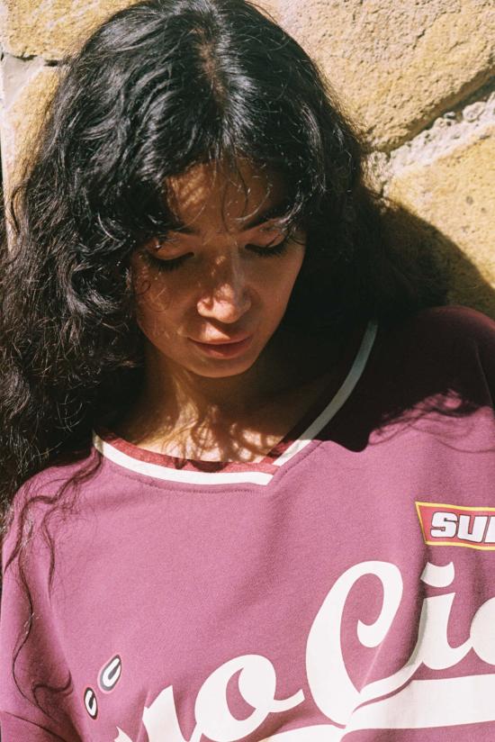  CIAO CIAO 긴팔 티셔츠 Ciao Ciao Enzo 스포츠 저지  버건디 - OTHER BRANDS