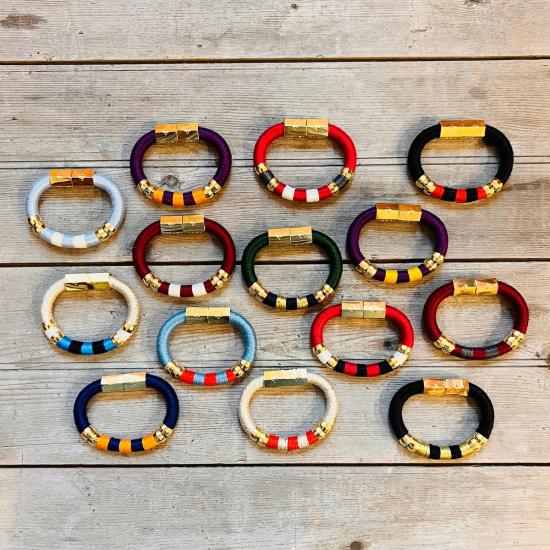  Holst and Lee 팔찌 홀스트앤리 게임 데이 브레이슬릿 블랙/골드 - OTHER BRANDS