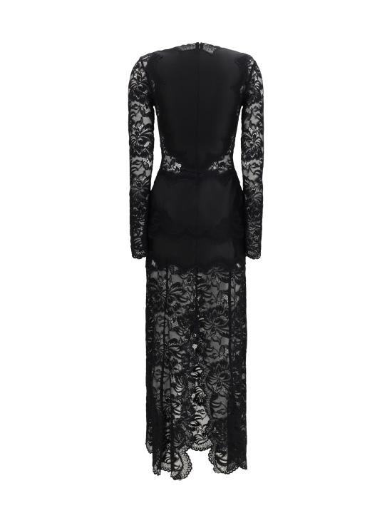 26SS 파코라반 롱 원피스 26PJRO231PA0170 BLACK - PACO RABANNE