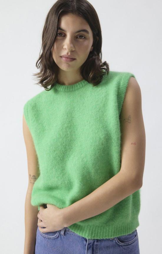  아메리칸 빈티지 베스트 비토우  가든 멜란지