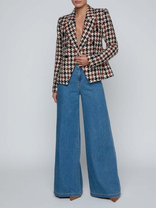  라장스 수트 자켓 마리 더블 브레스티드 블레이저 - L'AGENCE