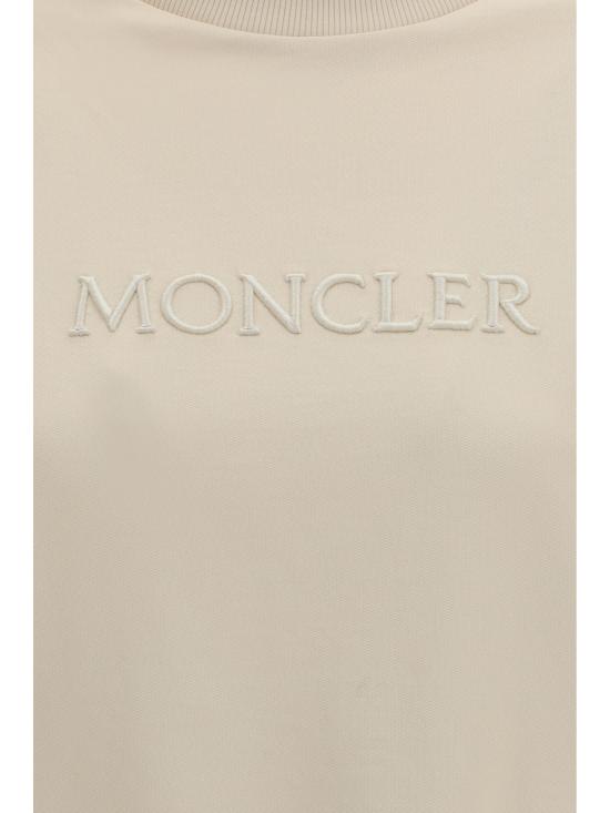 26SS 몽클레어 후드 티셔츠 L10938G0002089B2V 034 BEIGE - MONCLER