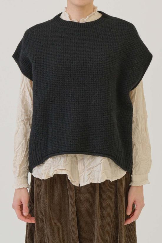  파드칼레 베스트 Pas De Calais 보트넥  블랙