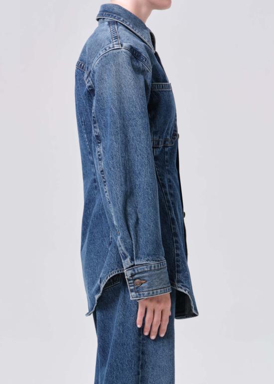  에이골디 데님 셔츠 아골데 윌마 셔츠 양식 - AGOLDE