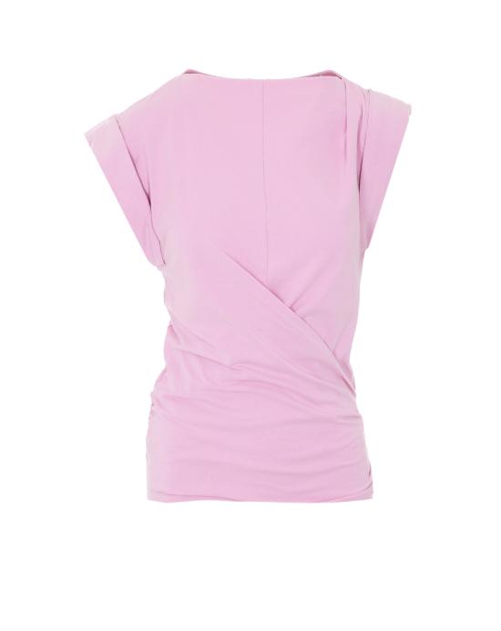 26SS 이자벨마랑에뚜왈 반팔 티셔츠 TS0207FA A1N41I40PI Pink