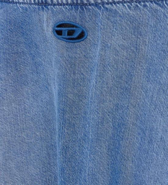 26SS 디젤 미디 스커트 A20376 068VY01 Blue - DIESEL