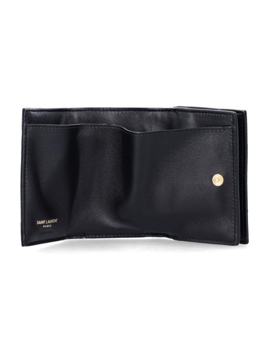 26SS 생로랑 지갑 668274BOWA1 1000 Nero - SAINT LAURENT