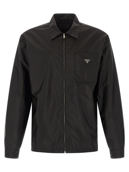 26SS 프라다 긴팔 셔츠 SC847SOOO1WQ9F0002 Black