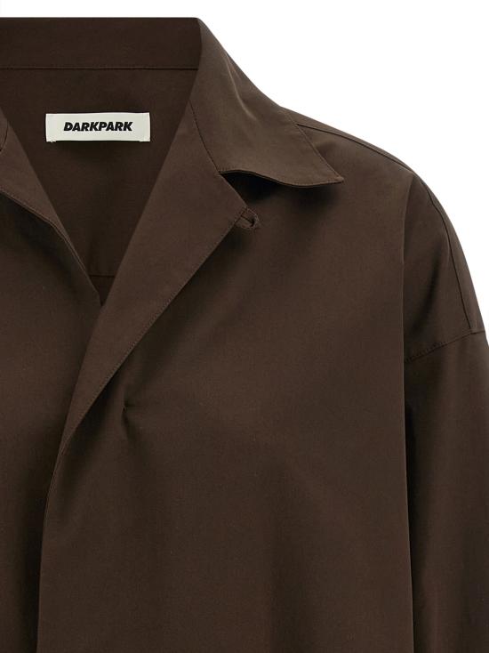 26SS 다크파크 블라우스 WSH08FAC1500092 Brown - DARKPARK