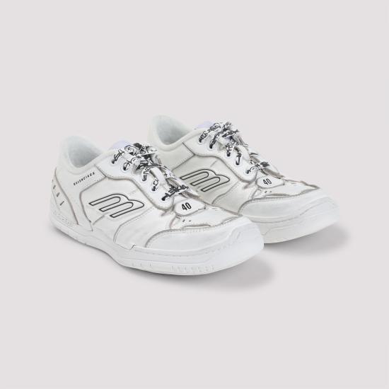 26SS 발렌시아가 햄튼스 미디움 원 아웃 스니커즈 841763 WCURS 9000 WHITE - BALENCIAGA