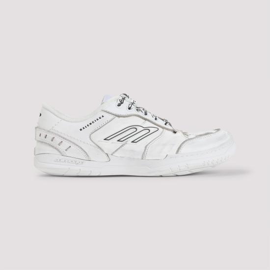 26SS 발렌시아가 햄튼스 미디움 원 아웃 스니커즈 841763 WCURS 9000 WHITE - BALENCIAGA
