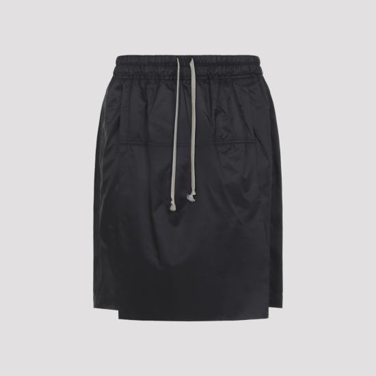 26SS 릭오웬스 몽클레어 스트레이트 팬츠 MU01F2B01 M8114 999 BLACK