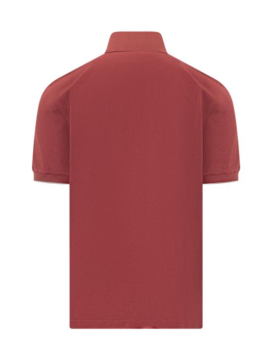 26SS 브루넬로 쿠치넬리 피케 폴로 셔츠 ME8548788 CLL16 CILIEGIA PERLA - BRUNELLO CUCINELLI