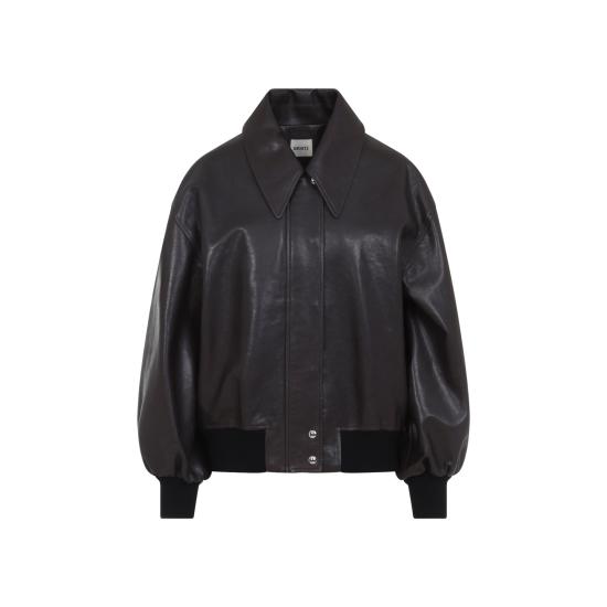 26SS 케이트 가죽 자켓 6166729 L729 950 DARK BROWN - KHAITE