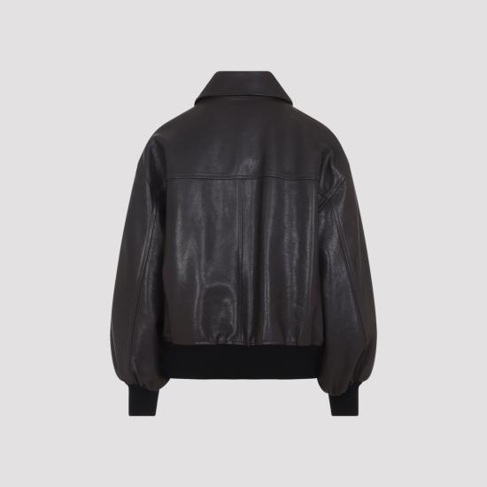 26SS 케이트 가죽 자켓 6166729 L729 950 DARK BROWN - KHAITE