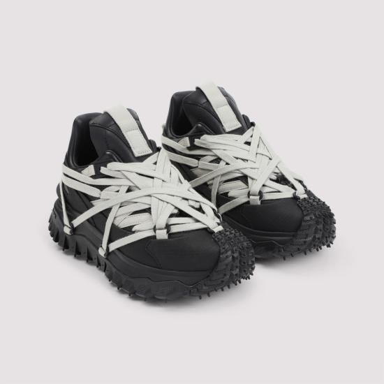 26SS 릭오웬스 몽클레어 스니커즈 MU01F4M10 M4321 999 BLACK - RICK OWENS MONCLER