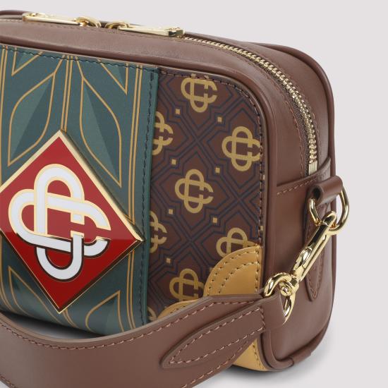 26SS 카사블랑카 숄더백 ASP26BAG00201 BROWN - CASABLANCA