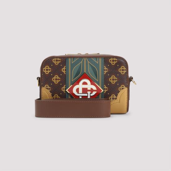 26SS 카사블랑카 숄더백 ASP26BAG00201 BROWN - CASABLANCA