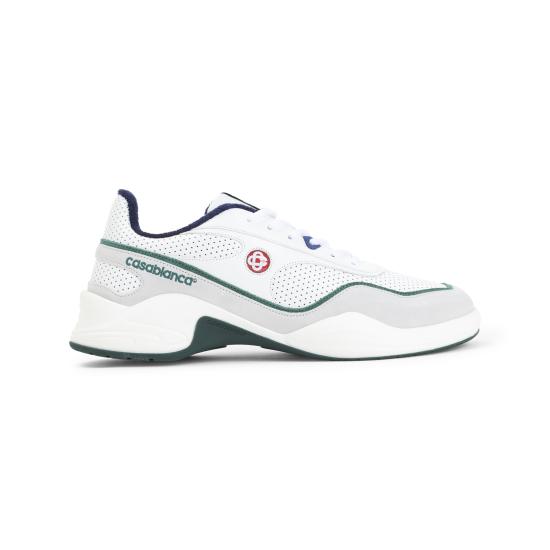 26SS 카사블랑카 스니커즈 ASP26SNK03001M WHITE GREEN - CASABLANCA
